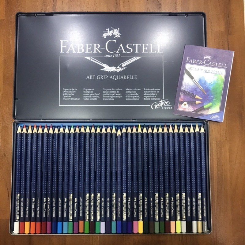 【Faber-Castell】輝柏(藍)水性色鉛筆36色