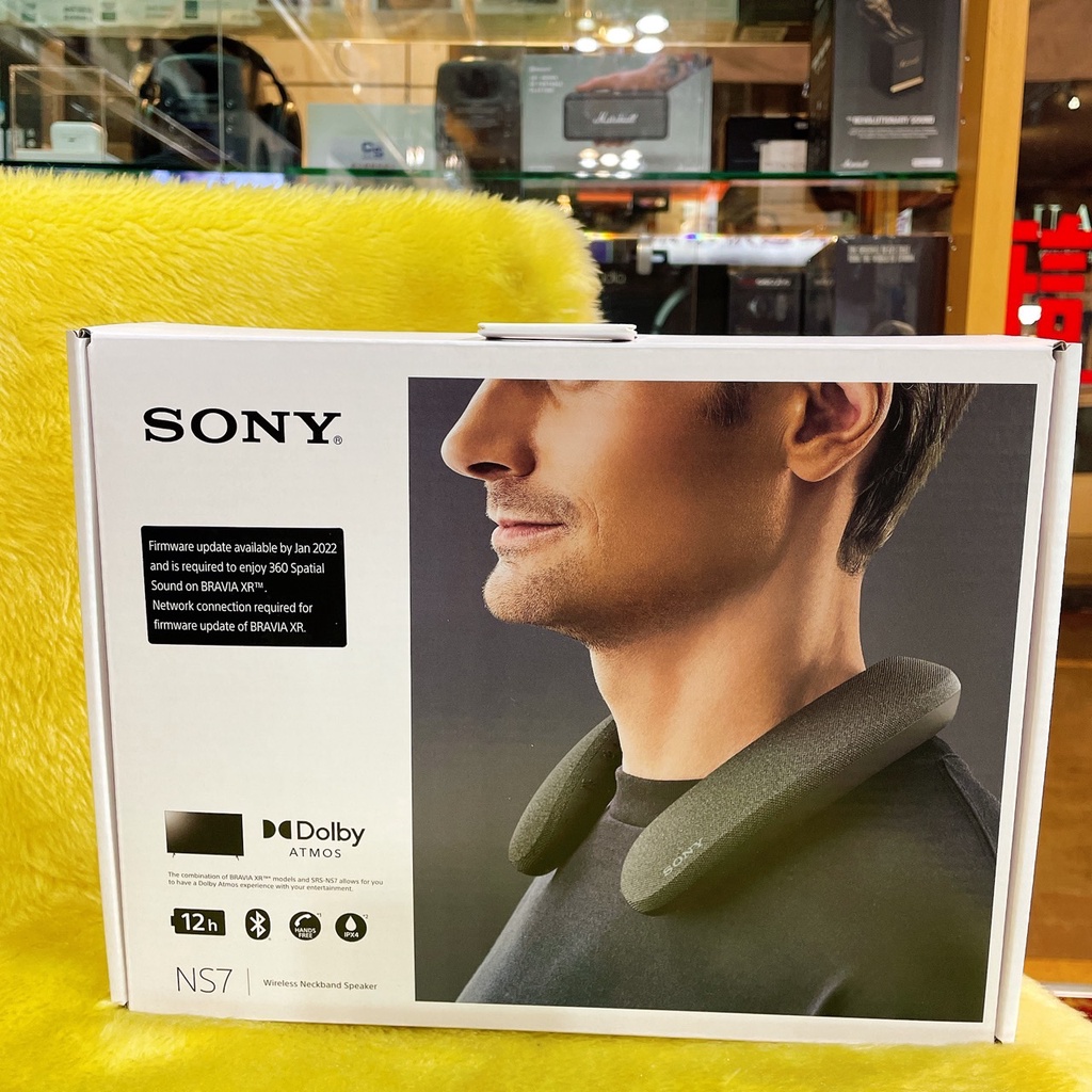 可自取 現貨特價 SONY公司貨 SONY SRS-NS7 藍芽喇叭 無線頸掛式 穿戴式 揚聲器 I