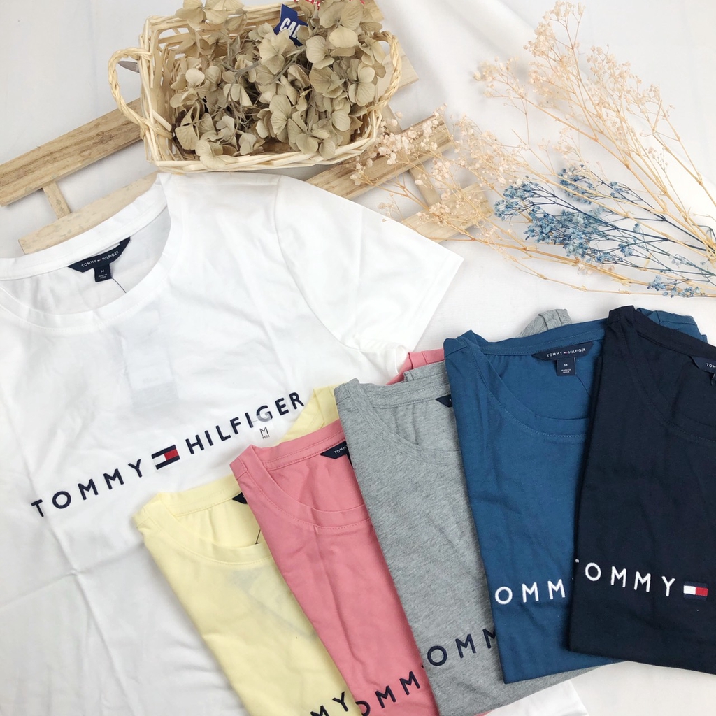 Tommy Hilfiger 女款 短T 刺繡 1985 短袖上衣 新款LOGO T-shirt 短袖t恤