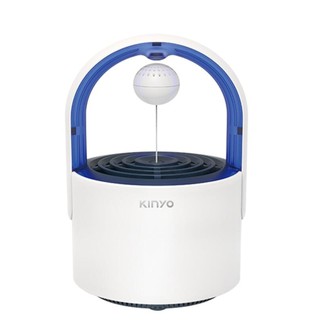 kinyo 磁懸浮吸入式 捕蚊燈 KL-5382 LED紫光燈 強力漩渦氣流 全機防阻燃 USB隨插即用-【便利網】