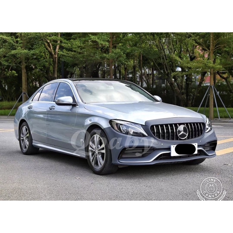 2019  年 賓士 W205 C300 C250 改C63 前保桿 63amg 63款 前包 保桿 空力套件 現貨