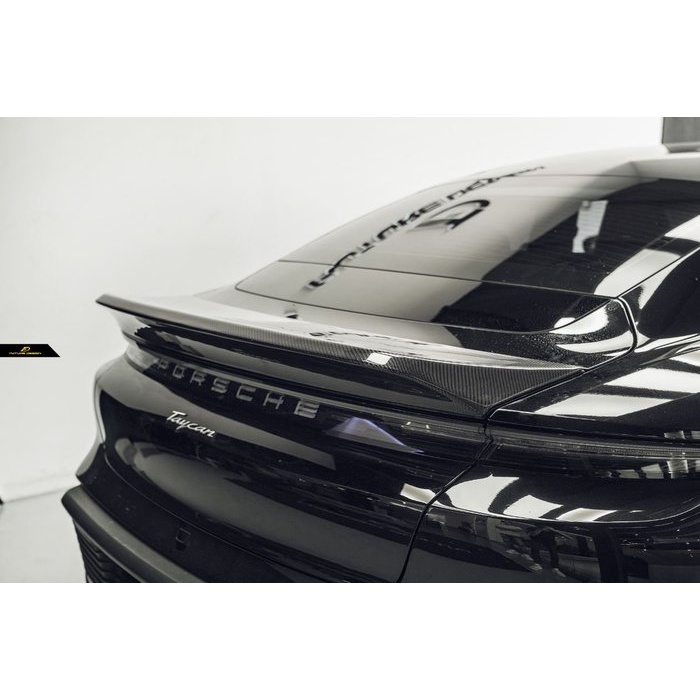 【Future_Design】保時捷 TAYCAN 升級 FD 品牌 GT CARBON 碳纖維 卡夢 尾翼 現貨供應