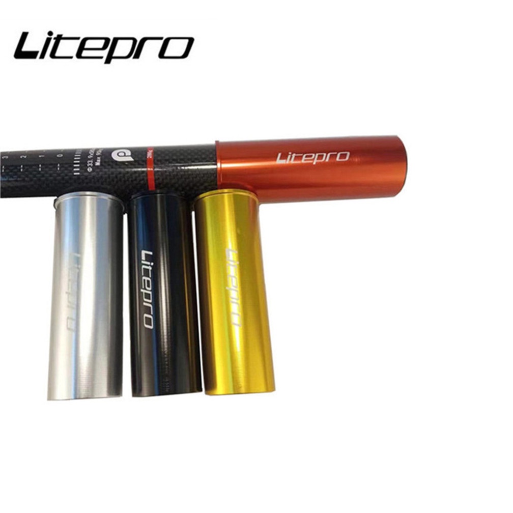 Litepro 折疊自行車 33.9mm 座桿保護罩鋁合金座管保護套墊片