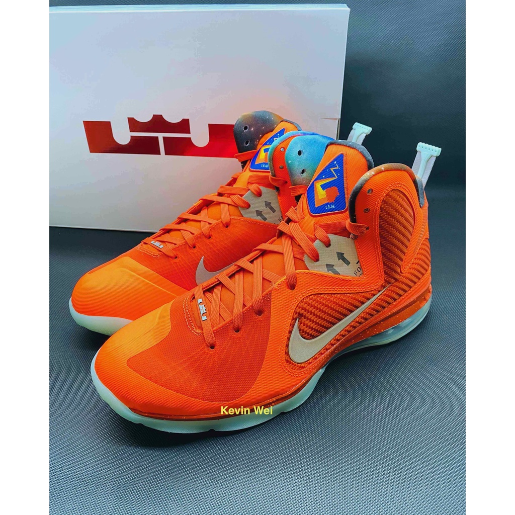Nike Lebron 9 IX 橘 明星賽 AS Big Bang DH8006-800 籃球鞋 US10.5
