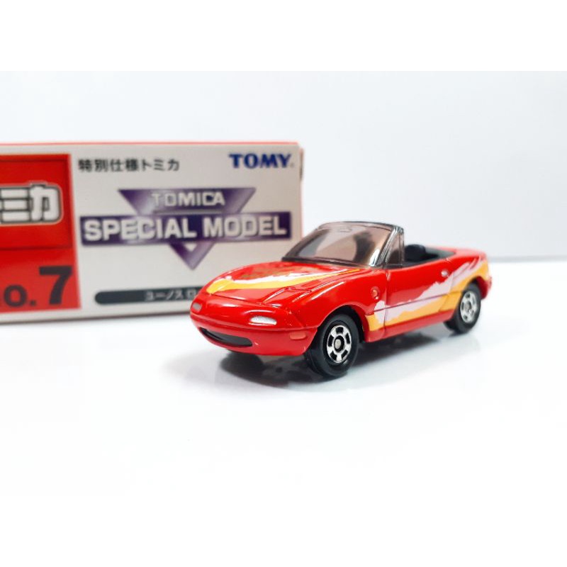 1/64 Tomica Special Model Eunos Roadster Mazda MX-5 紅