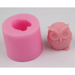 3D 立體 貓頭鷹 手工皂香皂模具 肥皂模具 矽膠模具 蜂巢翻糖模具 手工皂模具 巧克力蛋糕模具 烘培工具批發
