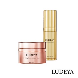 <現貨 可超取付款>LUDEYA 6D 超緊緻微臻 琥珀霜 50ml +極緻微臻修護精華30ml 初老保養入門組合