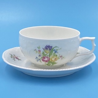 德國Rosenthal 羅泰森經典玫瑰浮雕咖啡/花茶杯組（9402-1-18-15）200ml