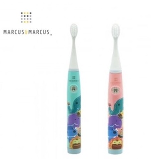 加拿大Marcus & Marcus 動物樂園 - 兒童音波電動牙刷-玫瑰粉