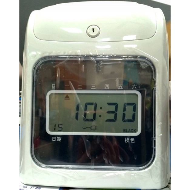 【數位3C】ONLYA TR-520D 六欄位 雙色 卡鐘  打卡鐘 (LCD) 中古機