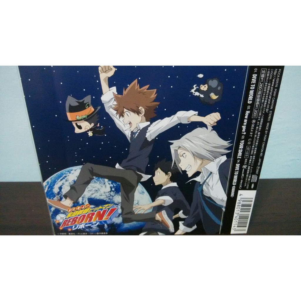 家庭教師reborn 日版通常盤cd Dive To World Ed 澤田綱吉白蘭雲雀恭彌六道骸 蝦皮購物