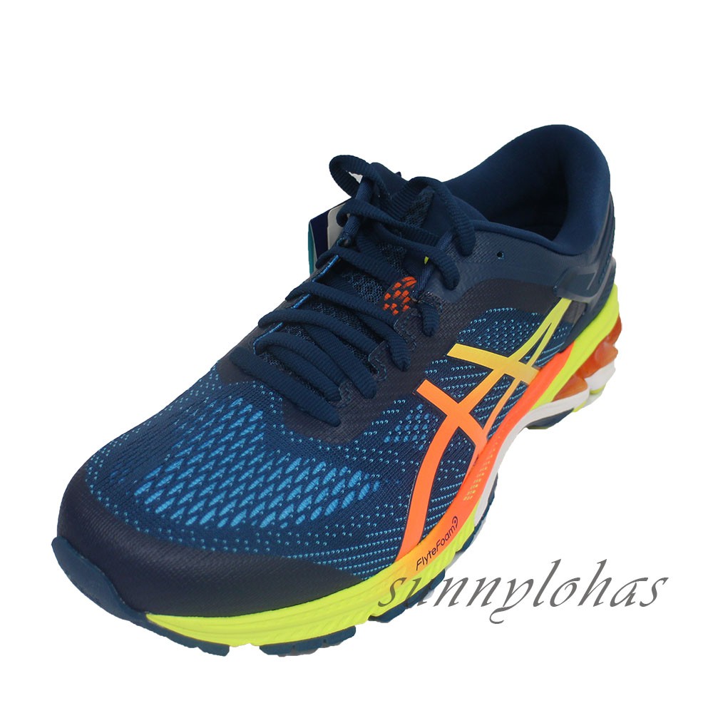 (A6) ASICS 亞瑟士(男)GEL-KAYANO 26 慢跑鞋 支撐運動鞋1011A712-400 [SUN]