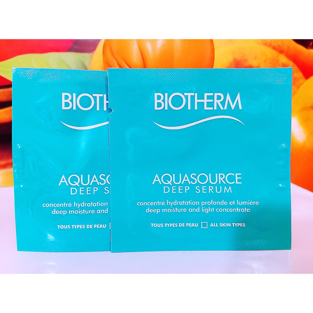 ☆春盛實業☆BIOTHERM 碧兒泉 三倍極潤保濕精華 10ml =1ml*10pcs 百貨公司專櫃貨(旅行用)