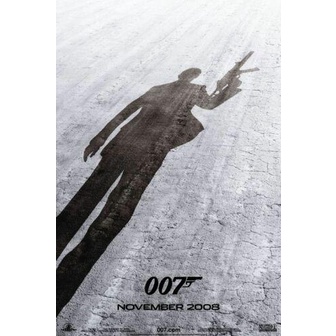 【原版海報】007量子危機 Quantum of Solace (2008) 美版雙面 27x40吋 電影海報收藏