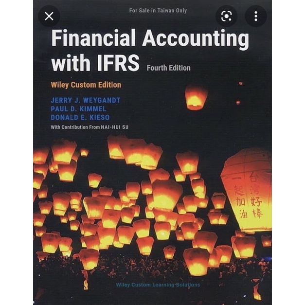 financial accounting with IFRS 會計二手原文書