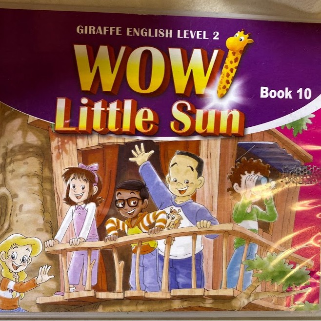 (近全新)GIRAFFE長頸鹿美語CD片 WOW Little Sun Book 10