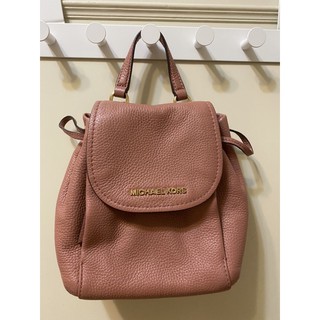 二手商品。美國🇺🇸100%正品/Michael Kors /Mk 女包. 荔枝牛皮束翻蓋迷你斜揹包