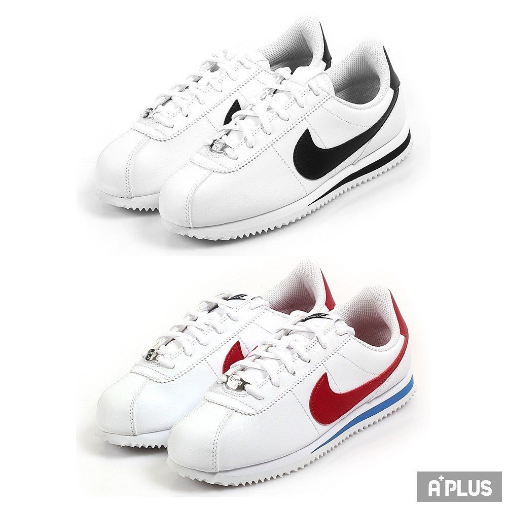 Nike 女cortez Basic Sl Gs 休閒鞋阿甘鞋鐵牌黑紅 904764102 103 蝦皮購物
