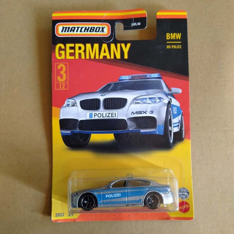火柴盒 BMW M5 警察