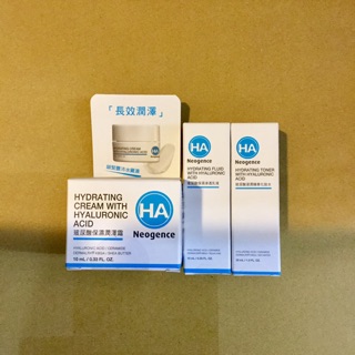 🔥限量優惠🔥Neogence 霓淨思 玻尿酸保濕滲透乳液10ml/玻尿酸浸潤精華化妝30ml玻尿酸保濕潤澤霜10ml