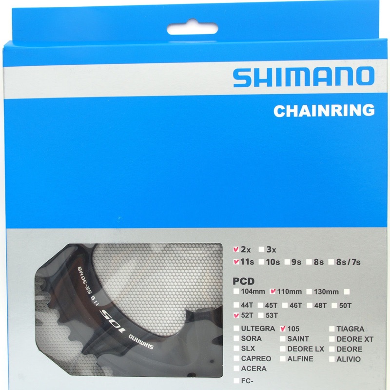 Shimano 105 FC-5800 11速公路車大盤大齒片 5800 50T 52T 53T