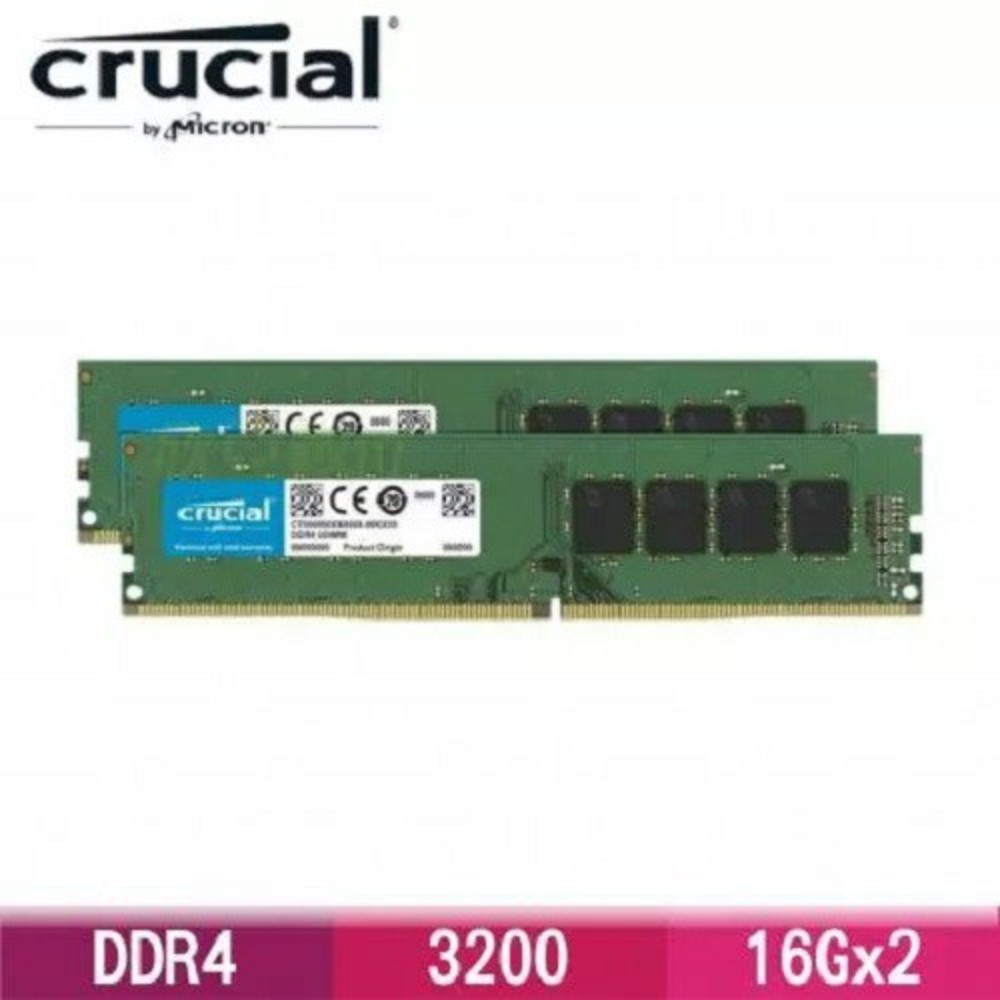 美光 Micron Crucial DDR4 3200-32G CT32G4DFD832A 現貨 廠商直送
