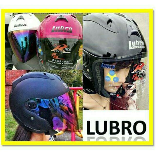 LUBRO ⚡ 超取免運 現貨 R帽 LUBRO RACE TECH 安全帽 送電鍍彩片或墨片