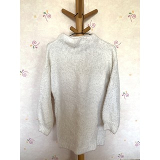 E hyphen world gallery毛茸茸長版上衣