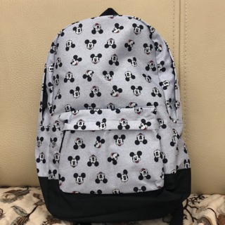 日本帶回 迪士尼商店 輕量 大容量 米奇 滿版 後背包