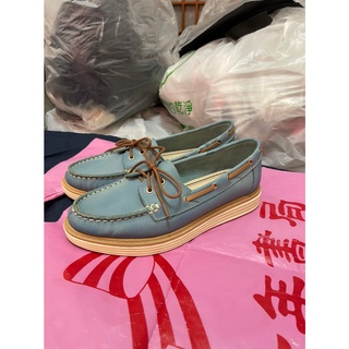 「 二手鞋 」 ORIN 女版帆船鞋 6號（藍）78