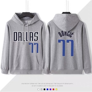 🔥唐西奇Luka Doncic東契奇帽T長袖連帽T恤上衛衣🔥NBA球衣獨行俠隊小牛隊運動衣服棉T大學T男Tee籃球衣B9