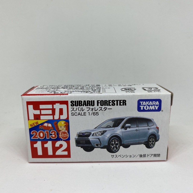 【LETO小舖】多美 TOMICA NO.112 SUBARU FORESTER 全新 現貨