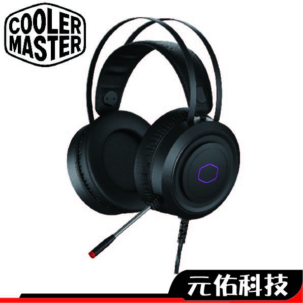CoolerMaster酷碼 CH321 電競耳機 CH-321 內建音效卡 USB 有線耳機 耳機