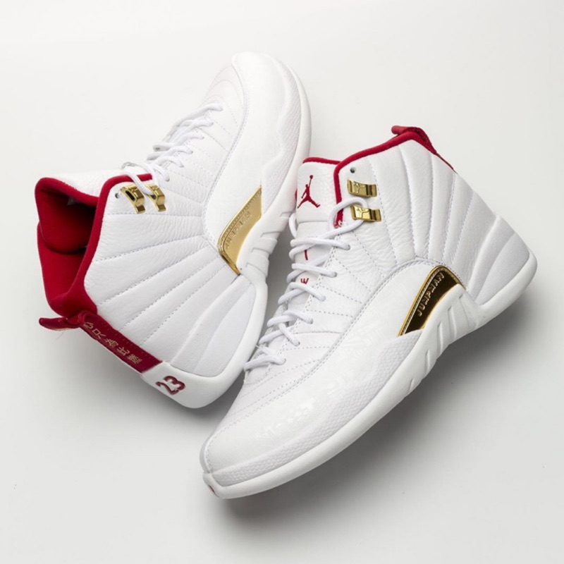 Air jordan 12代 retro 白金款籃球鞋 Nike 正品