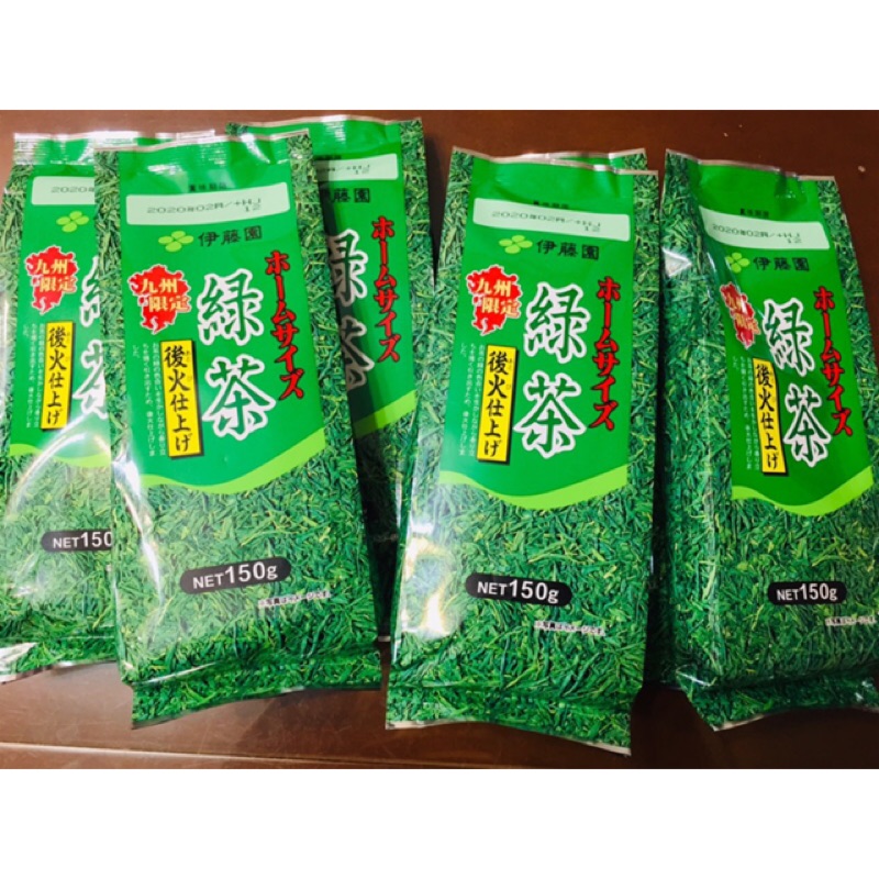 日本 現貨 最新效期 伊藤園新後火綠茶 茶葉款 包/150g 綠茶茶葉