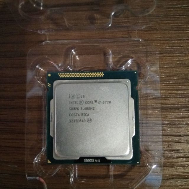 Intel I7-3770 CPU