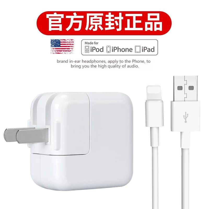 Ipad充電器mini Air 2 3 4蘋果原裝手機快充數據線平板電腦充電頭 蝦皮購物