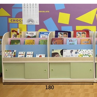 【好室屋傢俱】南亞塑鋼 防黴防蛀 機關學校 補習班 幼兒園 階梯式圖書櫃 / 雜誌櫃 (1110310-2)