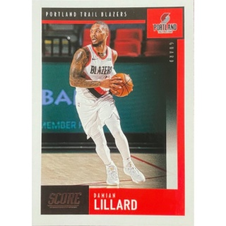 PANINI CHRONICLES DAMIAN LILLARD SCORE 特卡