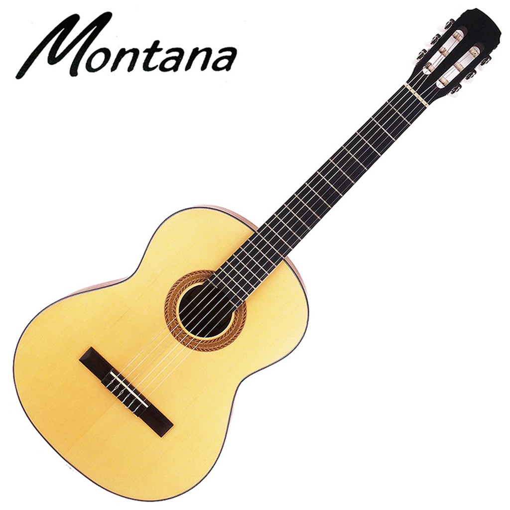 【名人樂器】Montana MTN-150S(M) 雲衫單板 古典吉他 (平光) 限量