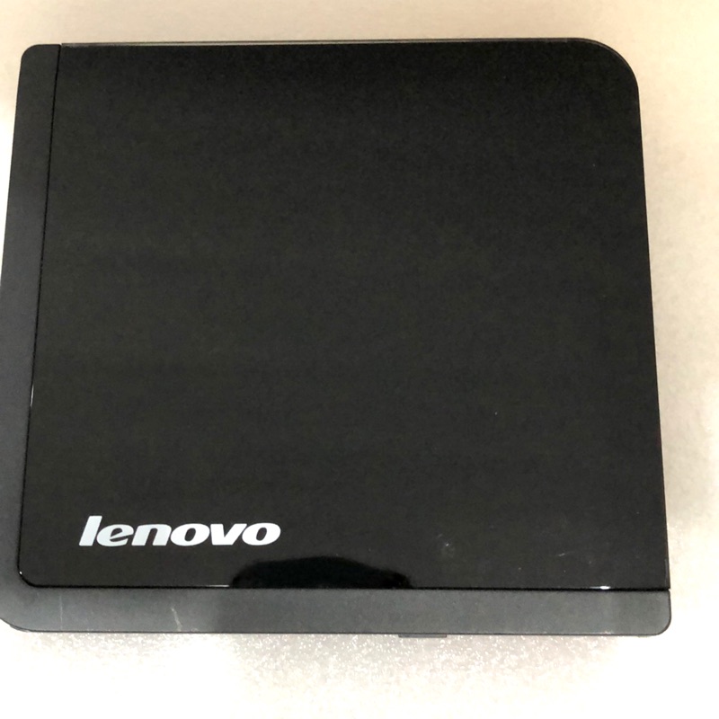 Lenovo薄型外接光碟燒錄機（二手良品）