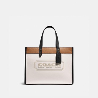 預購🇺🇸可分期✨Coach Field Tote 30 in Colorblock With Coach Badge