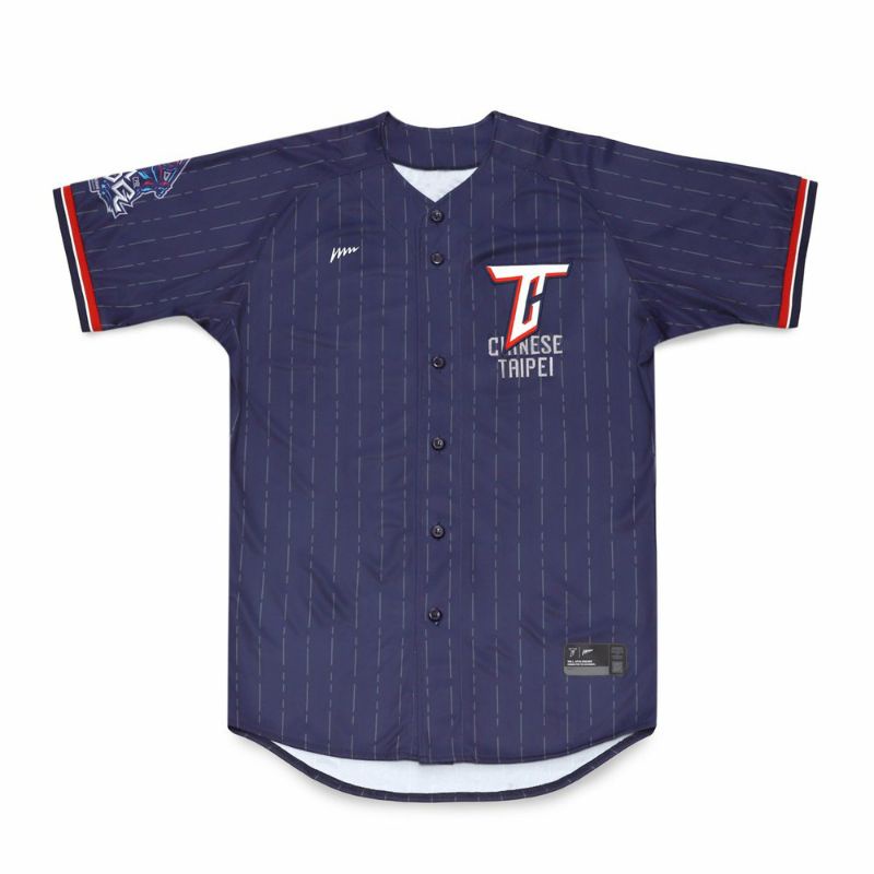 TEAM TAIWAN x Will  球員版棒球衣（客場）2XL