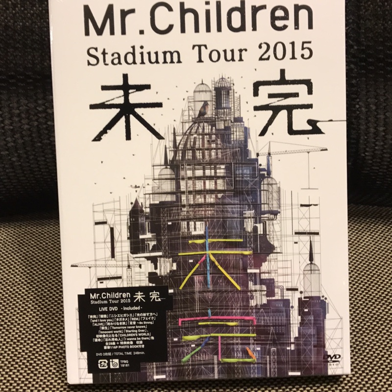 日本團體mr Children Stadium Tour 15 未完dvd 蝦皮購物