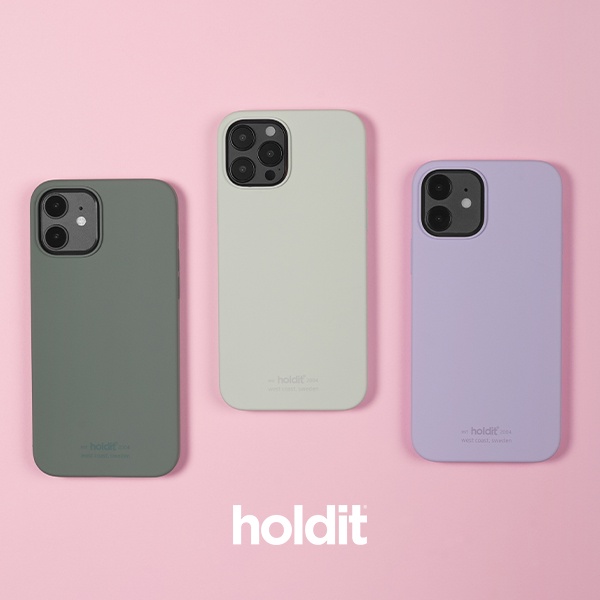 holdit iPhone 12 Mini 特殊新液態矽膠手機殼瑞典第一大手機配件品牌 超薄設計彩色系列台灣現貨原廠免運