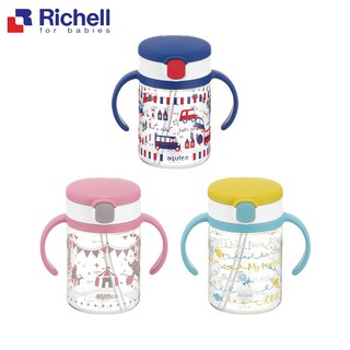 日本 Richell-利其爾 第四代 LC 吸管水杯200ml【安琪兒婦嬰百貨】