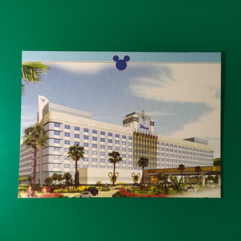 香港迪士尼好萊塢酒店 明信片 未使用  (B)