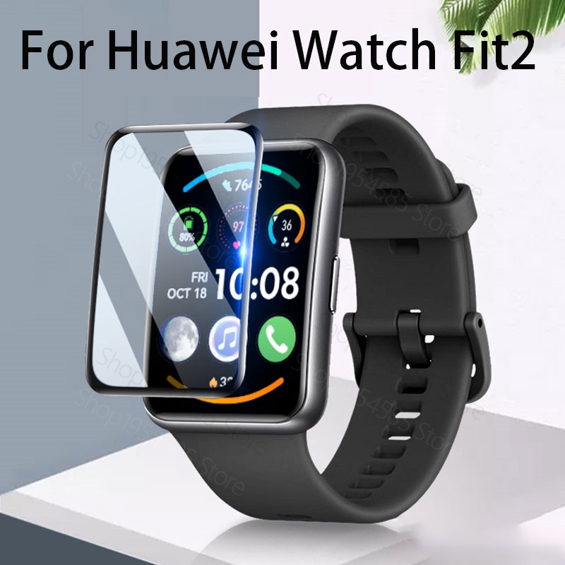 華為 Watch Fit 2 / 華為手錶 Fit 2 保護貼 3D曲面熱彎膜 滿版覆蓋 熒幕貼 鋼化膜 保護膜