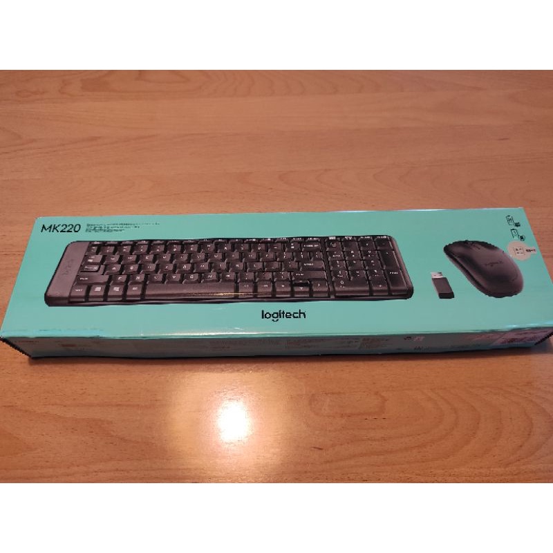 羅技無線鍵盤滑鼠組 MK220 繁體中文