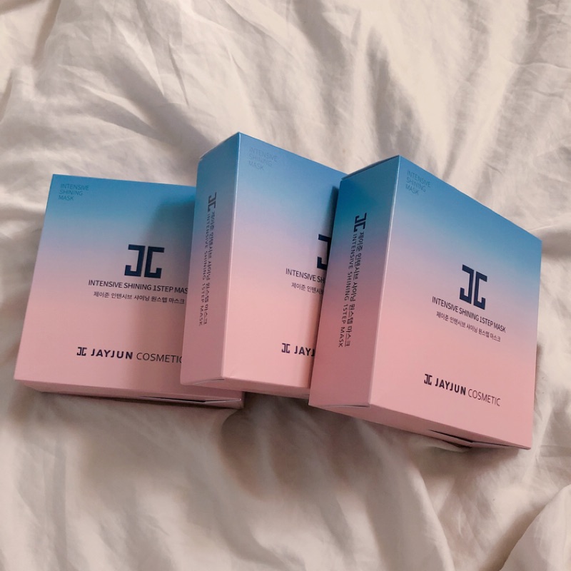 Jayjun密集煥亮面膜三部曲（現貨）附贈品唷